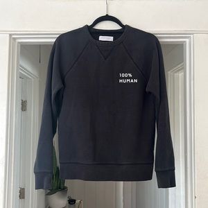 Everlane Black Crewneck Sweatshirt